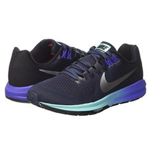 Nike Air Zoom Structure 21 Size 7 Thunder Blue Metallic